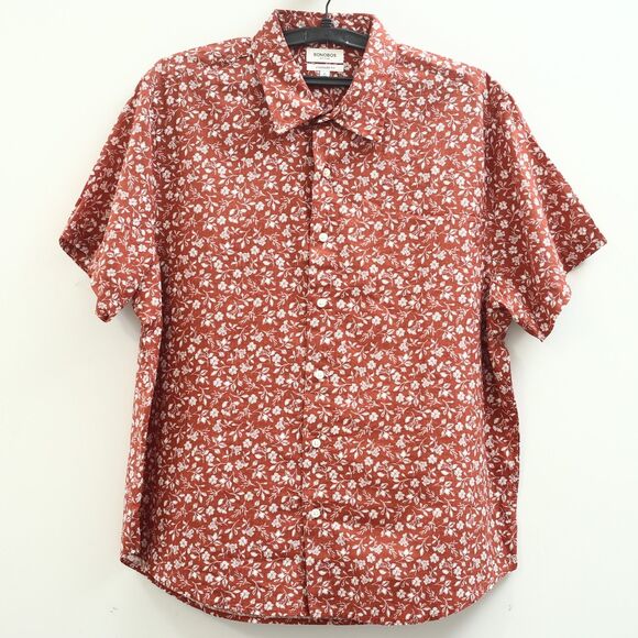 Bonobos Riviera Short Sleeve Men's Shirt Floral Standard Fit Short XL New 283384 - Picture 6 of 11